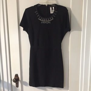 BCBGMAXAZRIA black bandage dress